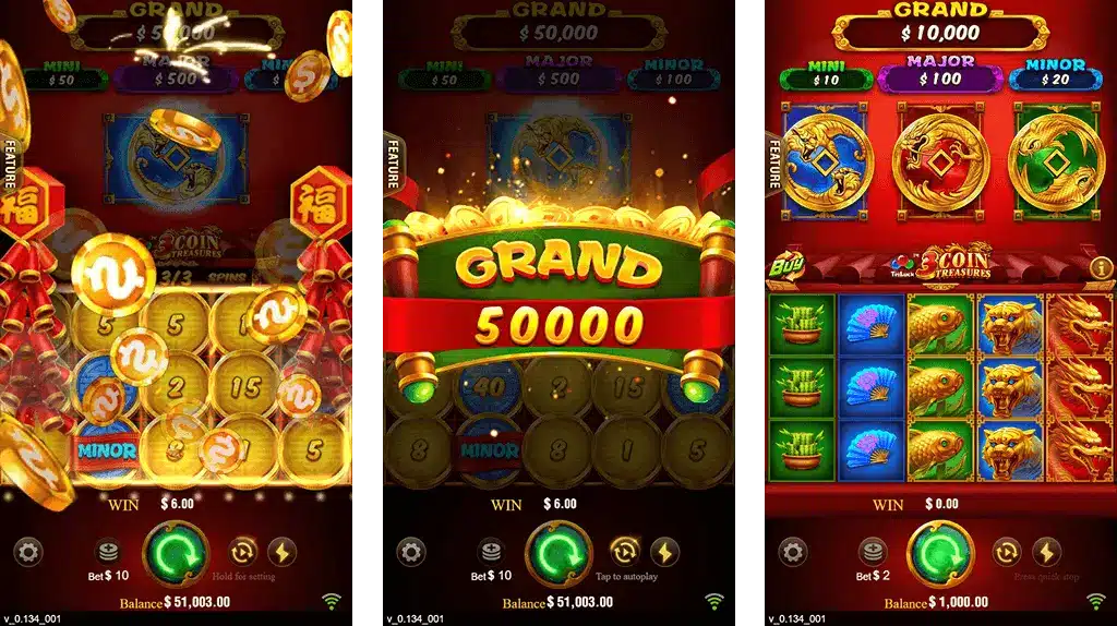 3 Coins Max7 Bonus